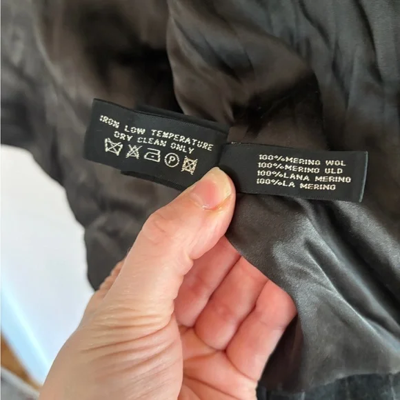 Ralph Lauren Black Label - 100% Merino Wool - Pinstripe Blazer - 8 - Picture 5 of 17